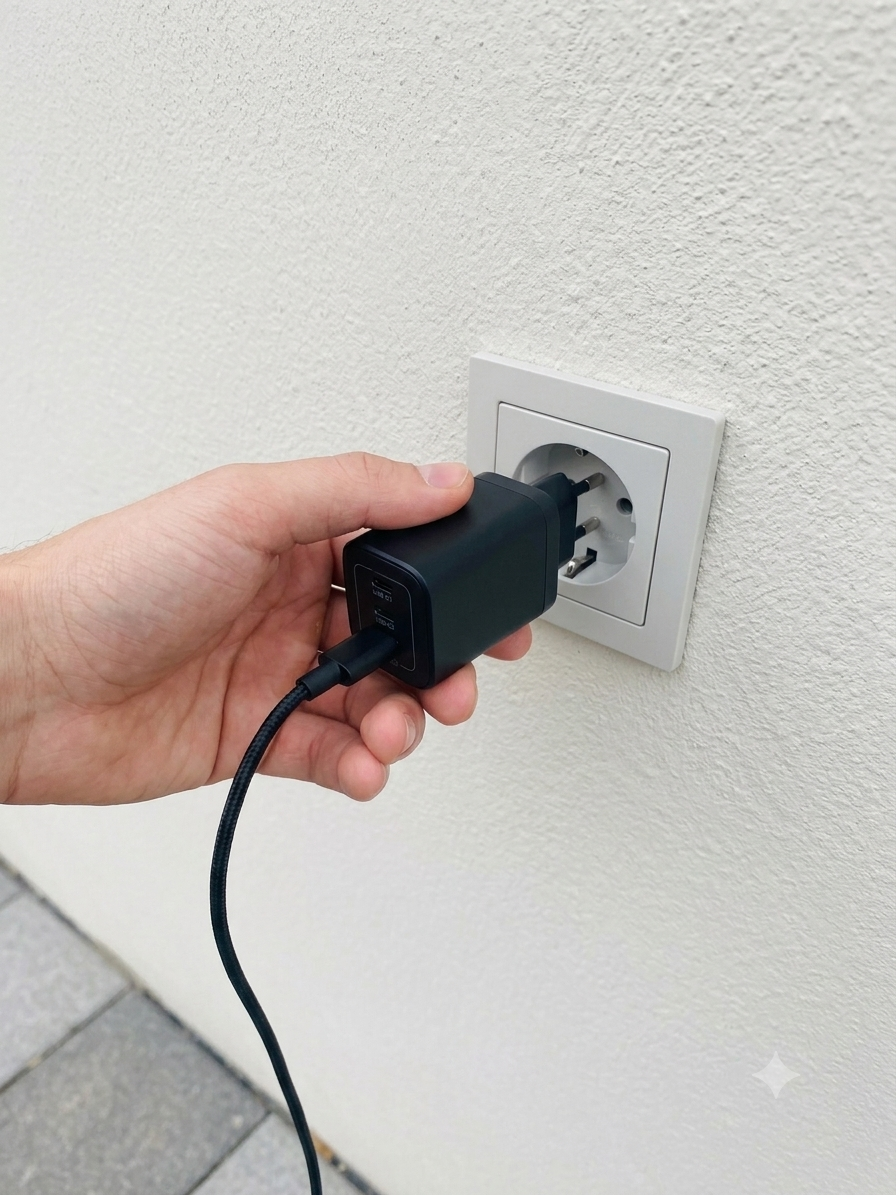 Schritt 2: Einschalten